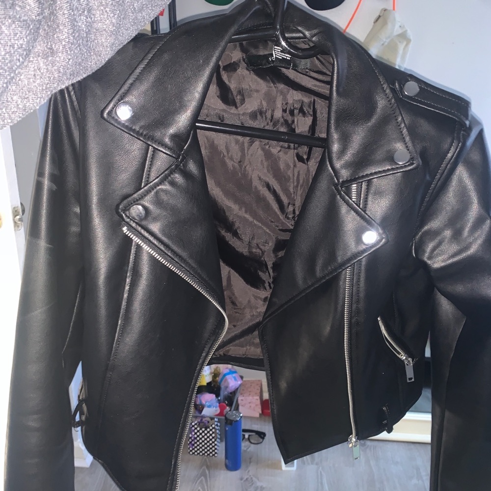 Leather jacket